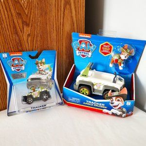 Paw Patrol Tracker Lot,  Jungle Cruiser + Figure & Diecast Car Nickelodeon